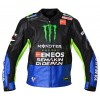 VR46 Monster Energy MotoGP Replica Armoured Leather Biker Jacket VR46 Monster Energy MotoGP Replica Armoured Leather Biker Jacket